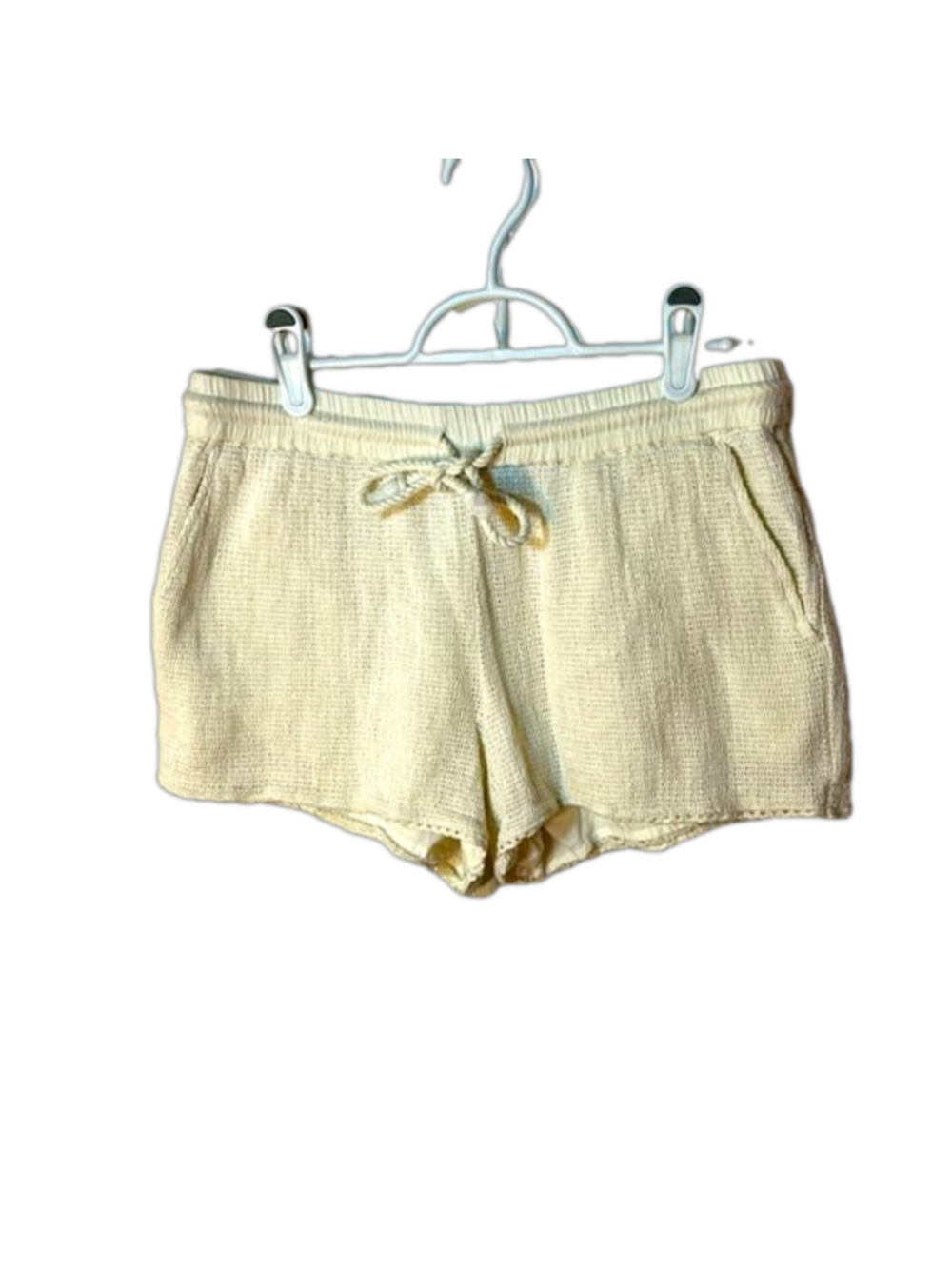Aerie off white gauze material shorts Size medium